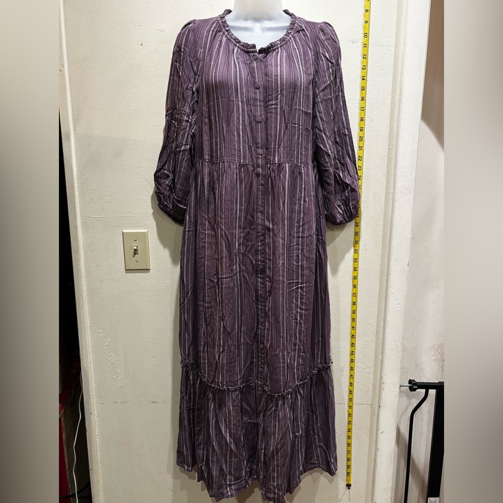 Isabel Maternity by Ingrid & Isabel Long Sleeve Dress - Purple